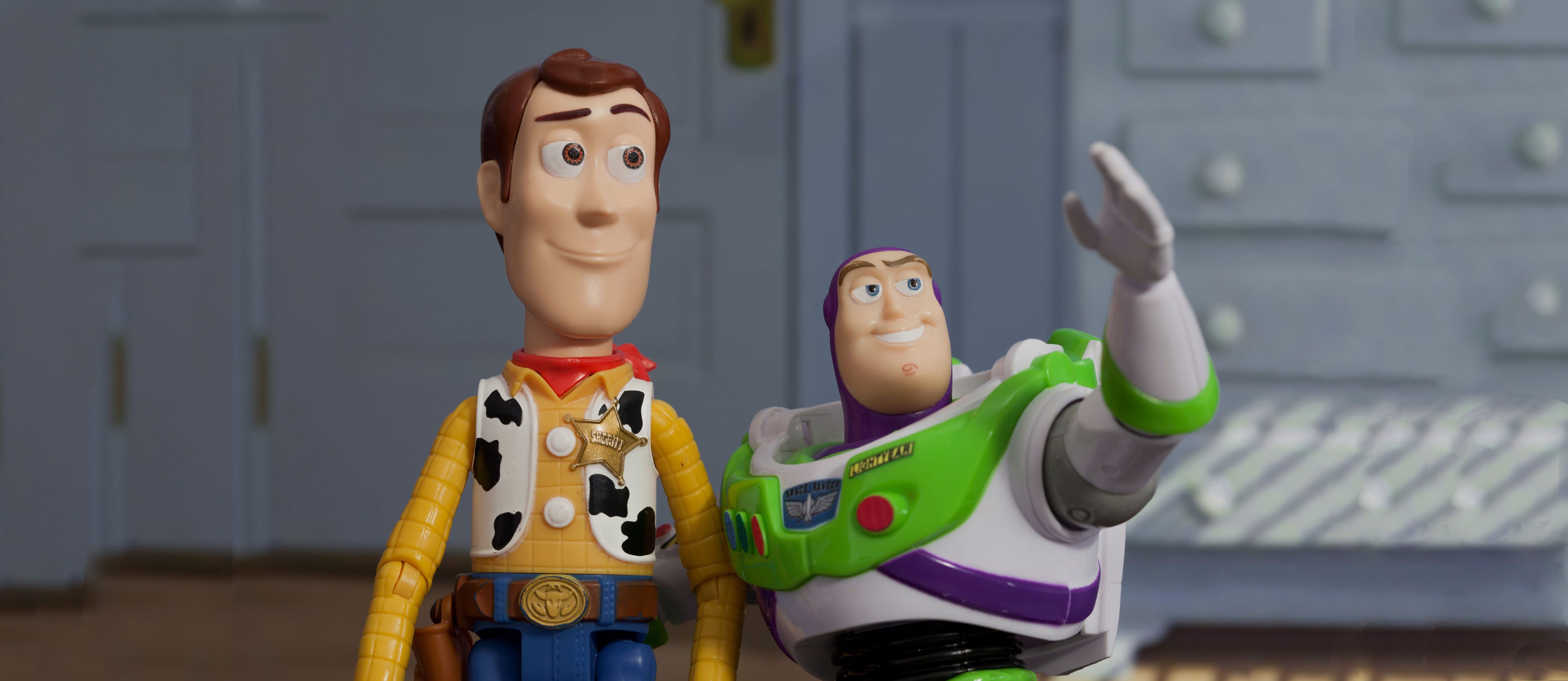 Woody e Buzz Lightyear di Toy Story